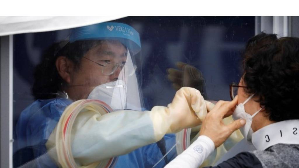 coronavirus testing in Seoul
