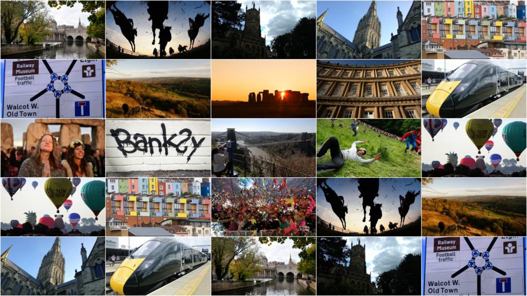 Montage of West of England images