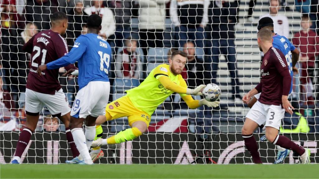 Viaplay Cup semifinal Rangers dominant but goalless with Hearts