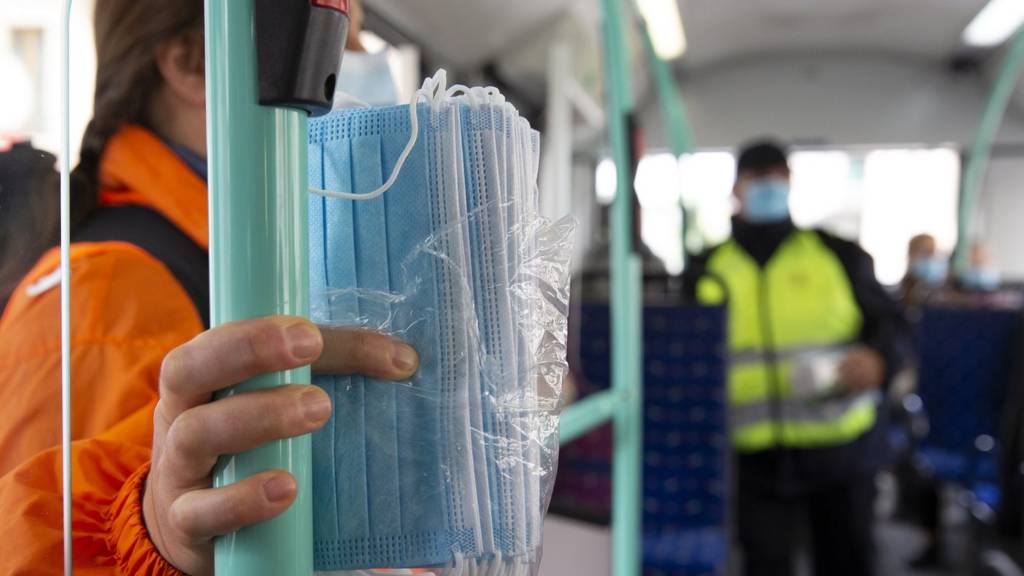 Coronavirus in Scotland Mandatory face coverings considered BBC News