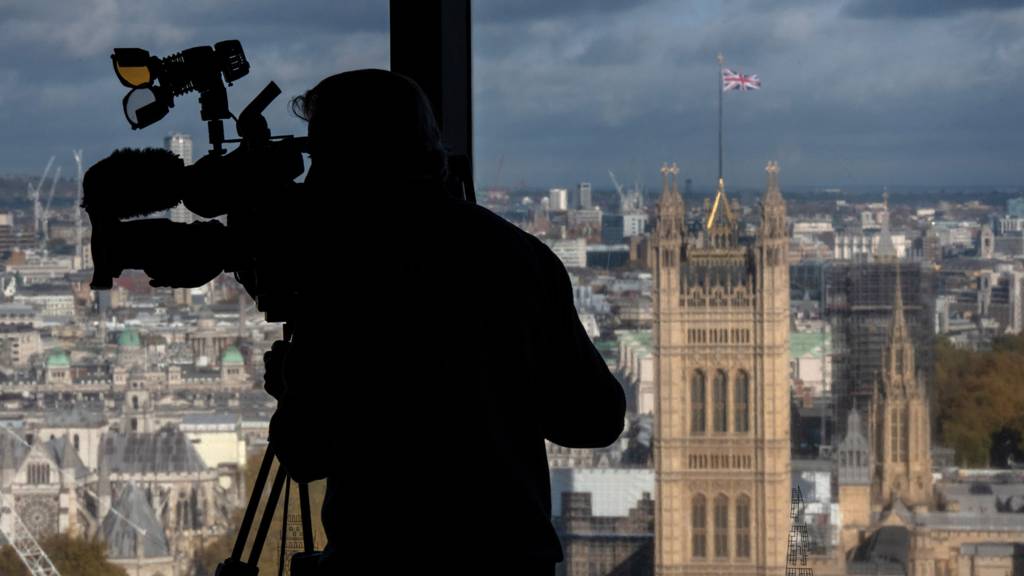 Camera man at Westminster