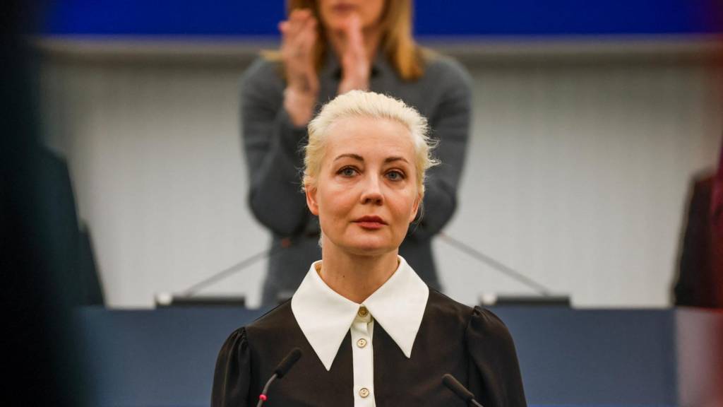 Yulia Navalnaya Tells MEPs: To Defeat Putin, Stop Being Boring - BBC News