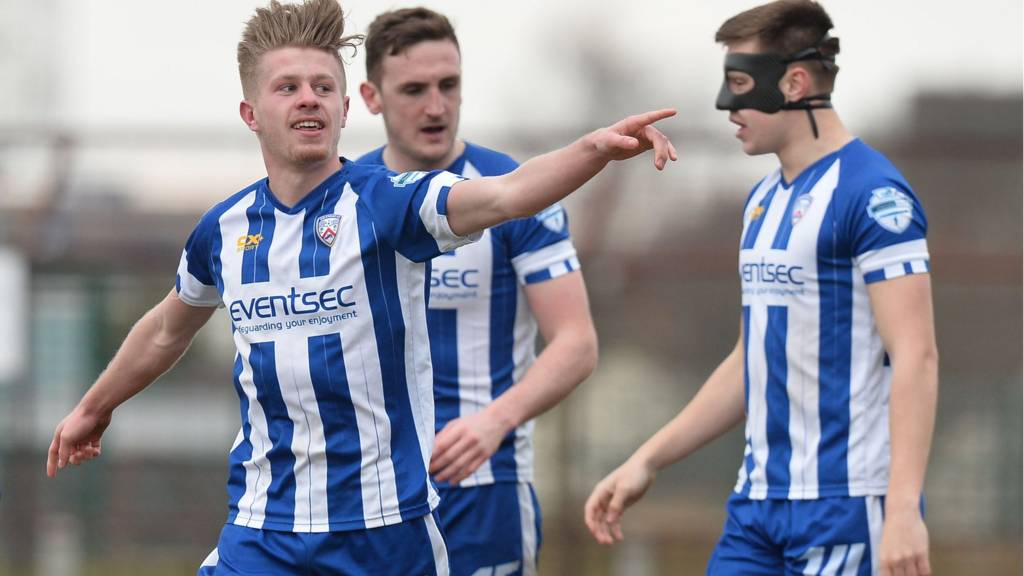 Lyndon Kane scored for Coleraine