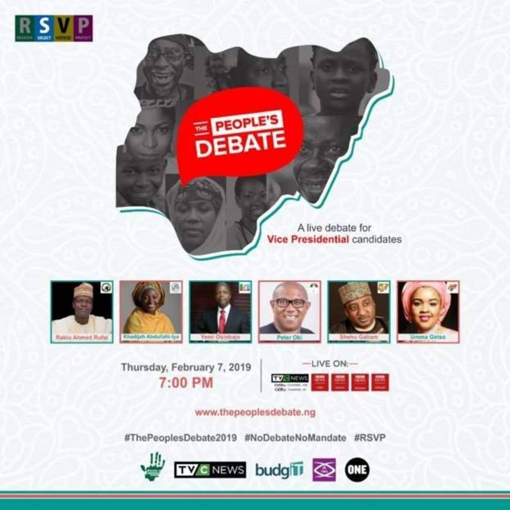 Vice Presidential Debate poster