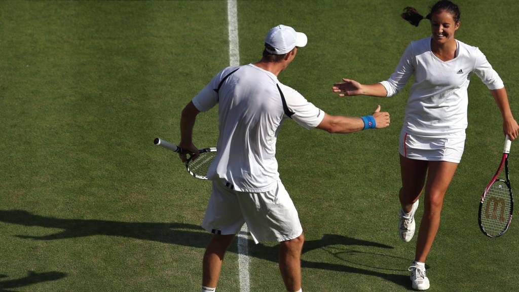 Dominic Inglot and Laura Robson