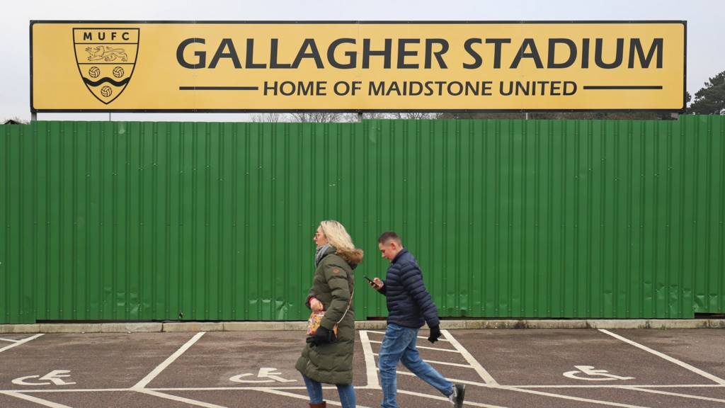 Maidstone United's Gallagher Stadium
