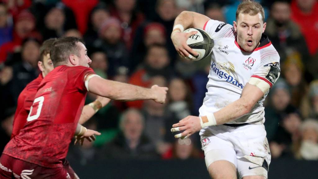 Will Addison in action for Ulster