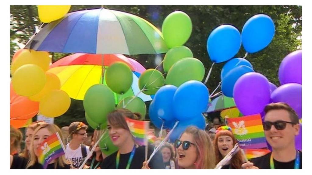 Pride celebrations in Bristol