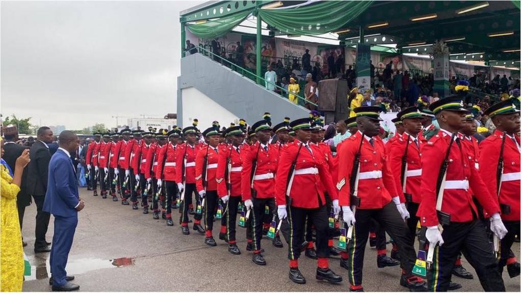 Nigeria presidential inauguration 2023 live as e happun BBC Pidgin