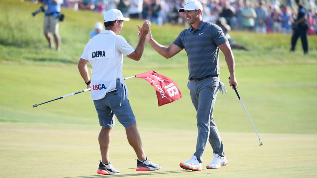 US Open Brooks Koepka holds off Tommy Fleetwood to win at Shinnecock