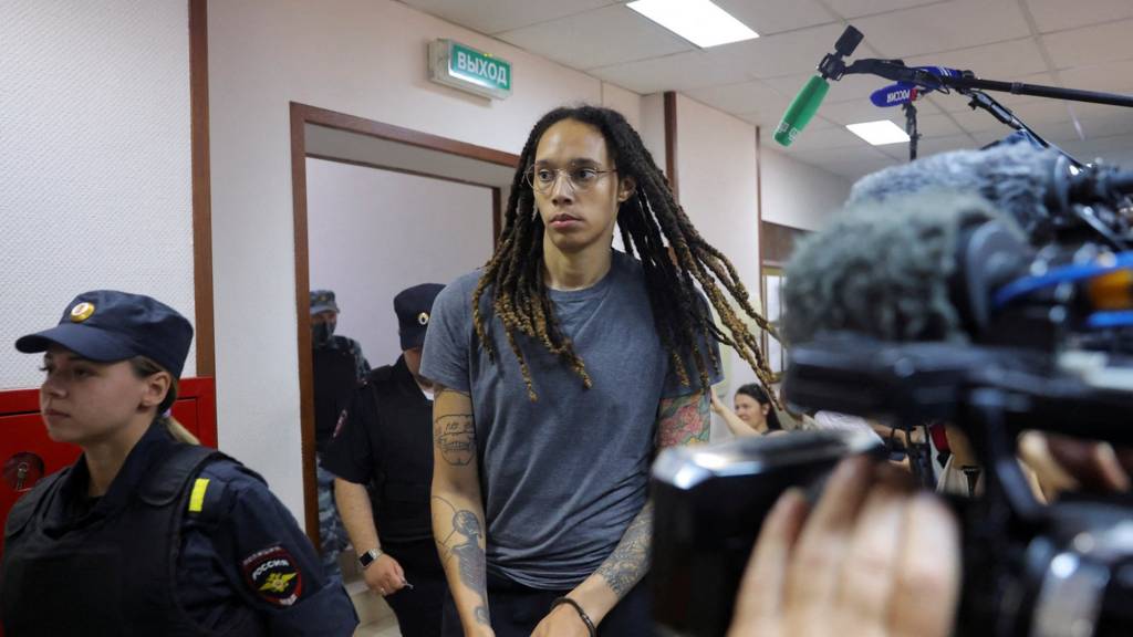 Brittney Griner Griner's wife 'overwhelmed' as Russia releases star