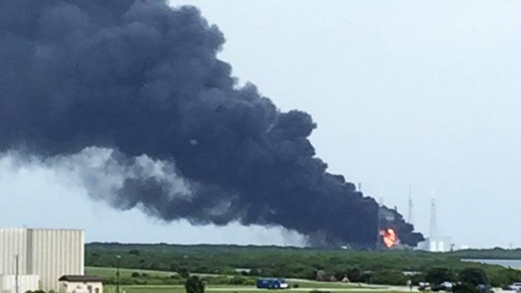 SpaceX explosion