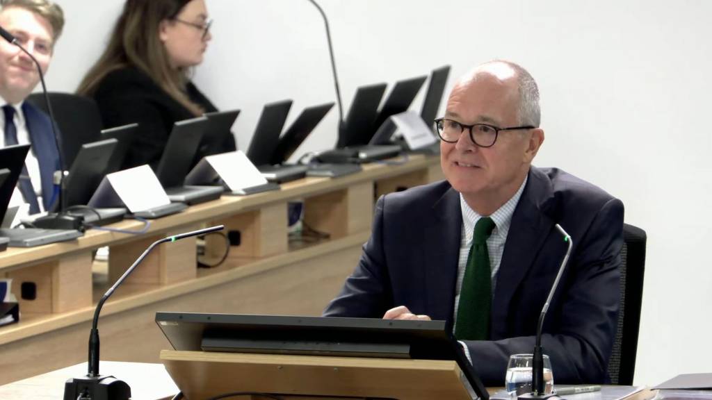 Sir Patrick Vallance at the Covid inquiry, 20 November