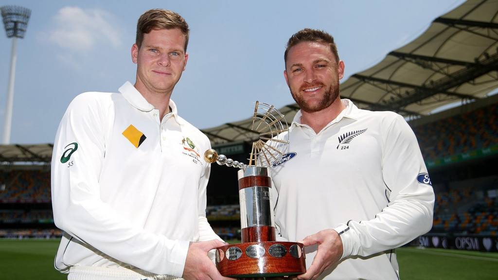 Australia captain Steve Smith and New Zealand skipper Brendon McCullum