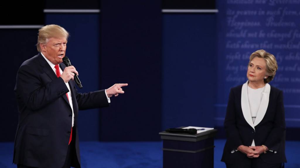 As It Happened Trump V Clinton In Second Presidential Debate Bbc News 