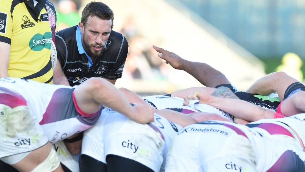 Glasgow Warriors scrum-half Mike Blair