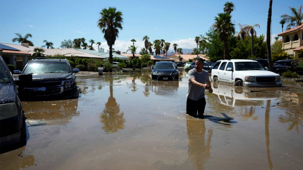 Dodger Stadium Not Flooded After Tropical Storm Hilary