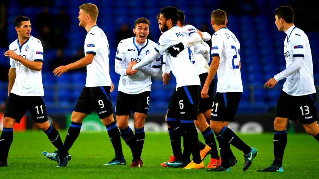 Atalanta celebrate