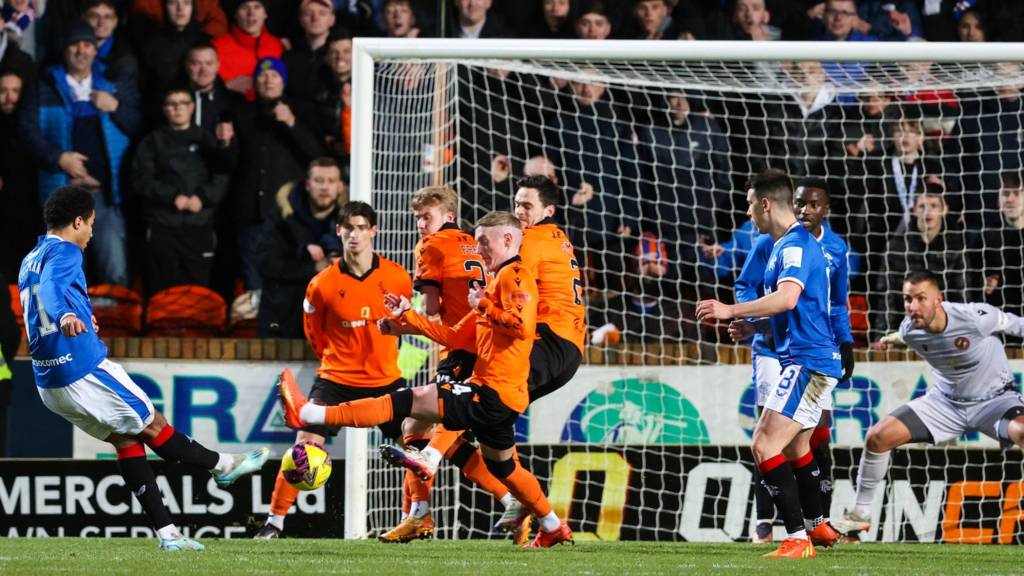 Scottish Premiership: Rangers Nine Adrift Of Celtic After Tannadice Win ...