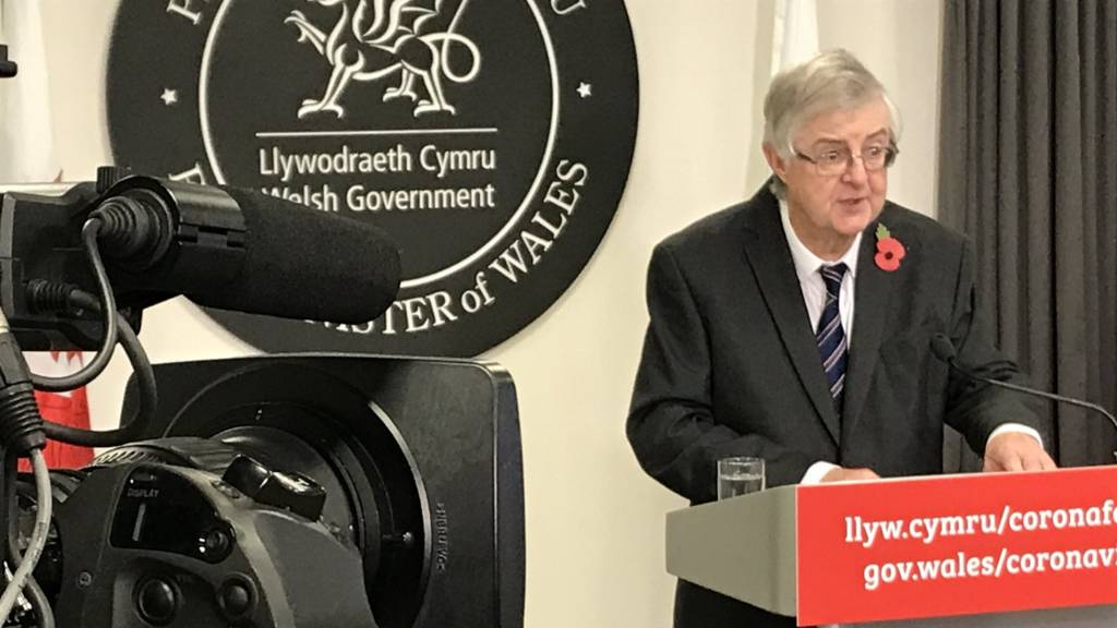 Covid 19 Welsh Government Update Bbc News