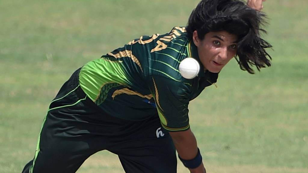Pakistani bowler Sania Khan