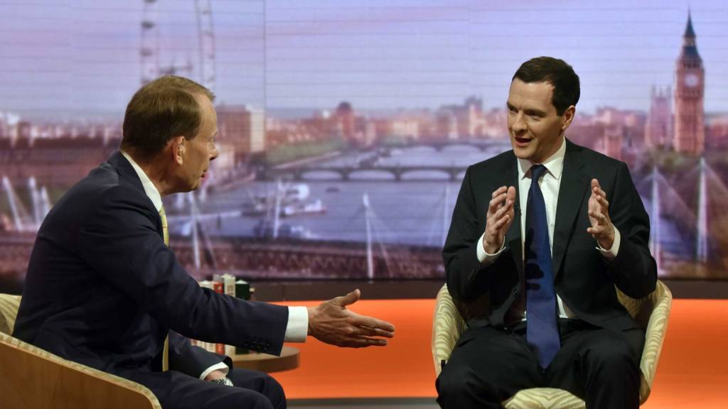Andrew Marr and George Osborne