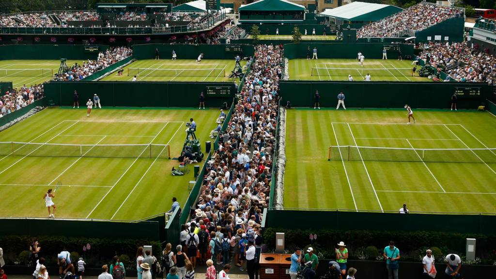 Wimbledon outer courts