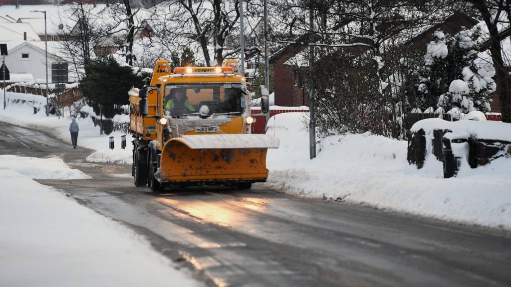 Snow plough