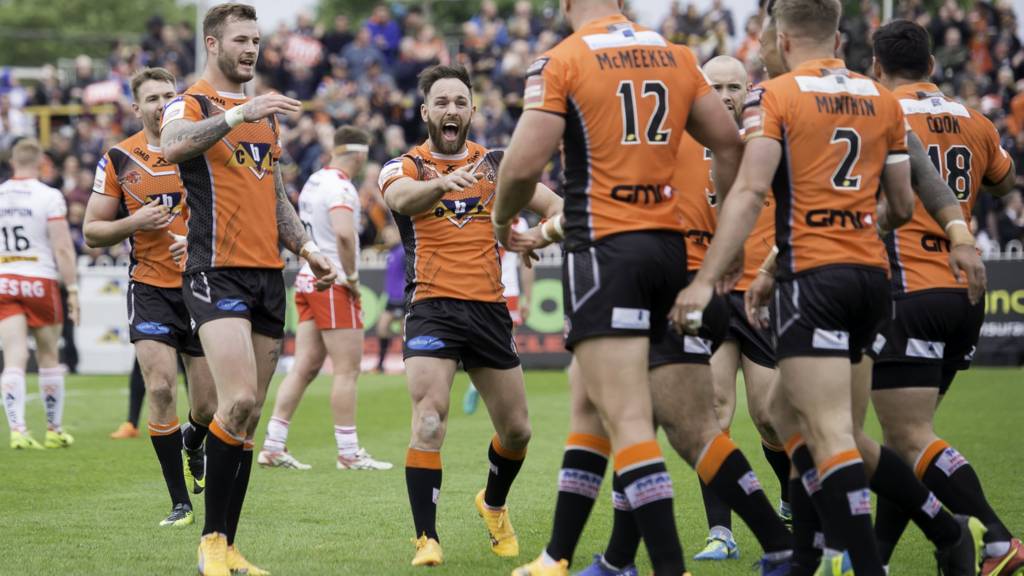 Challenge Cup Castleford Tigers V St Helens Live Bbc Sport