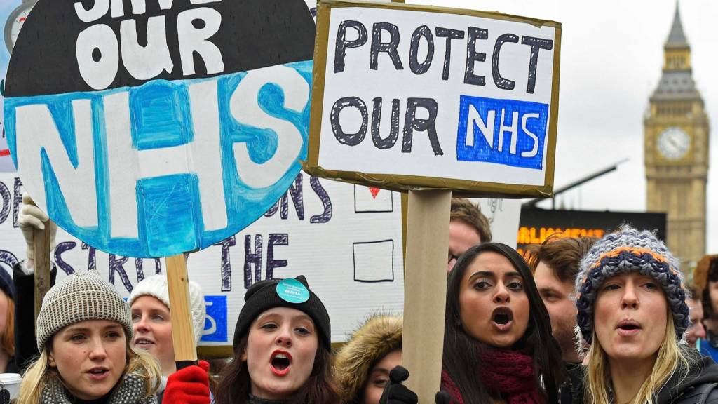 Fourth Junior Doctor's Strike As It Happened - BBC News