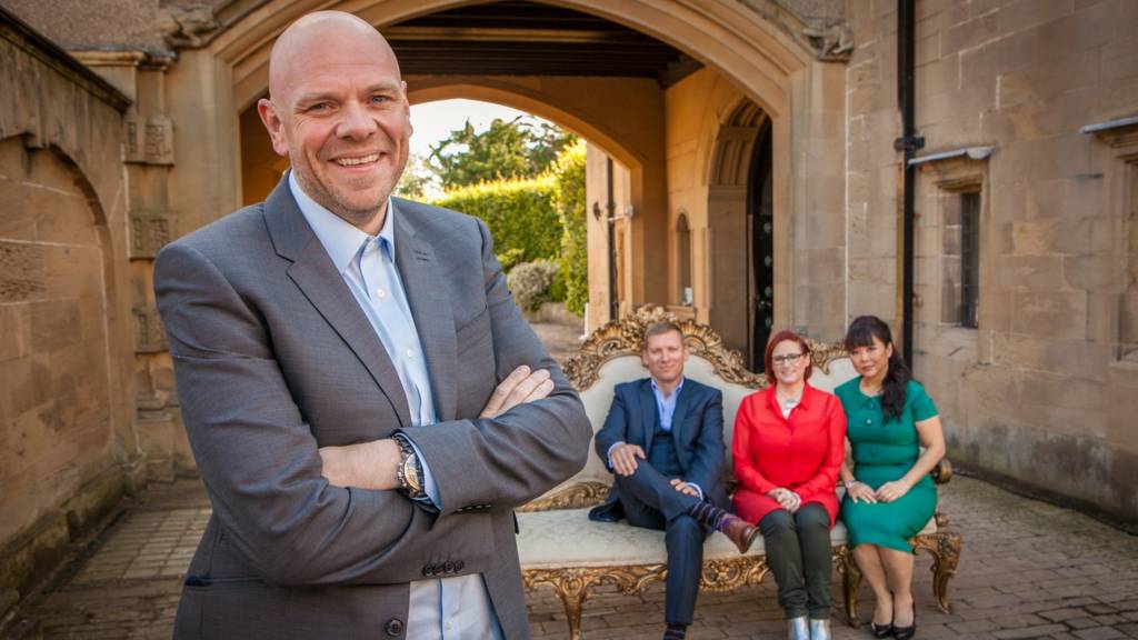 Tom Kerridge, Benoit Blin, Claire Clark, Cherish Finden (L-R)