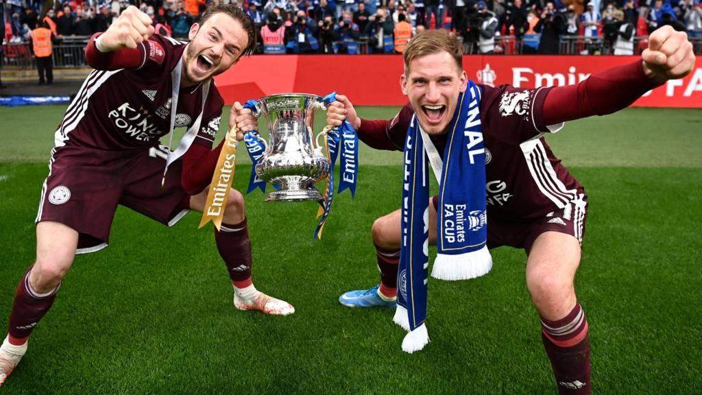 Leicester celebrate