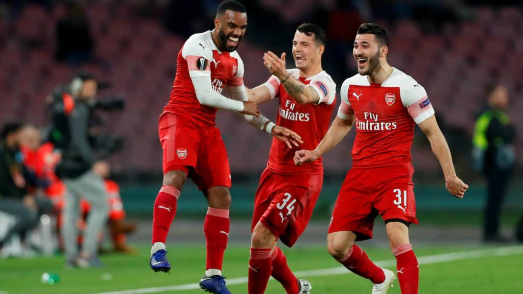 Europa League LIVE: Slavia Prague v Arsenal & Man Utd v Granada score &  updates from quarter-finals - Live - BBC Sport