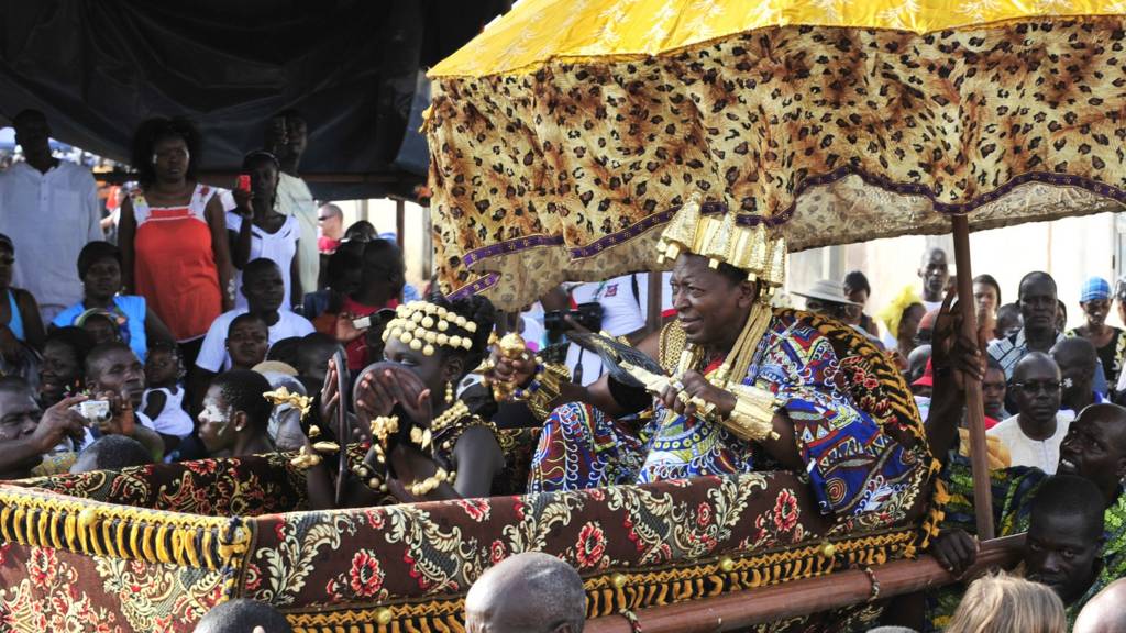 The king of the N'Zima Kotoko people