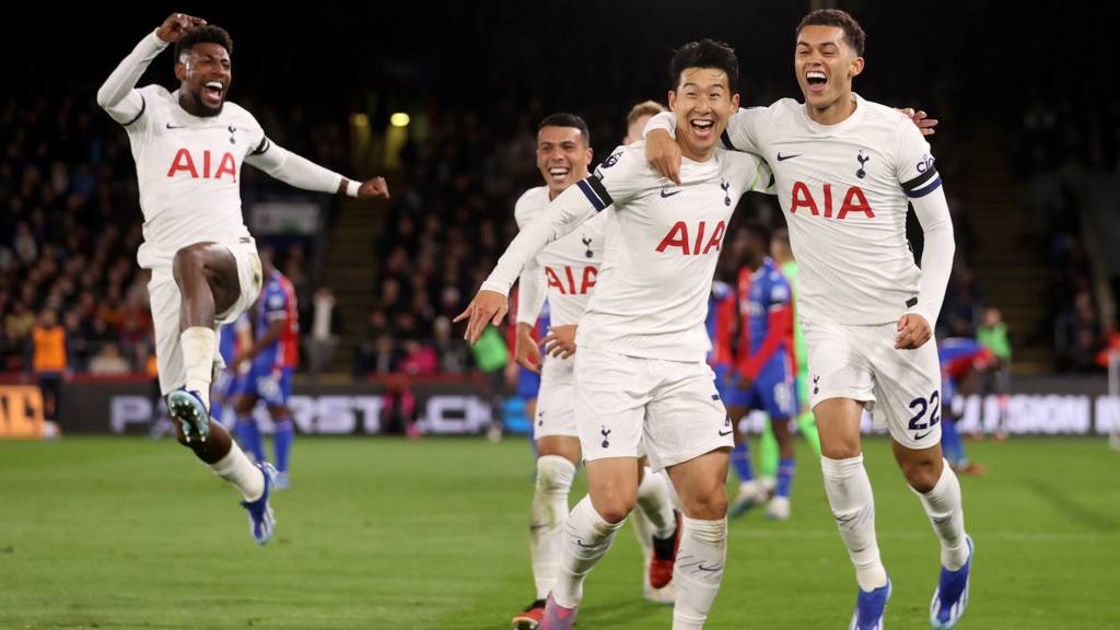 Tottenham 2-0 Fulham - Premier League RECAP: Son Heung-min and James  Maddison fire goals for Spurs in the London derby as Ange Postecoglou's  side return top of the Premier League table