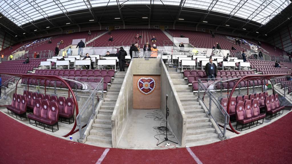 Hearts' new main stand