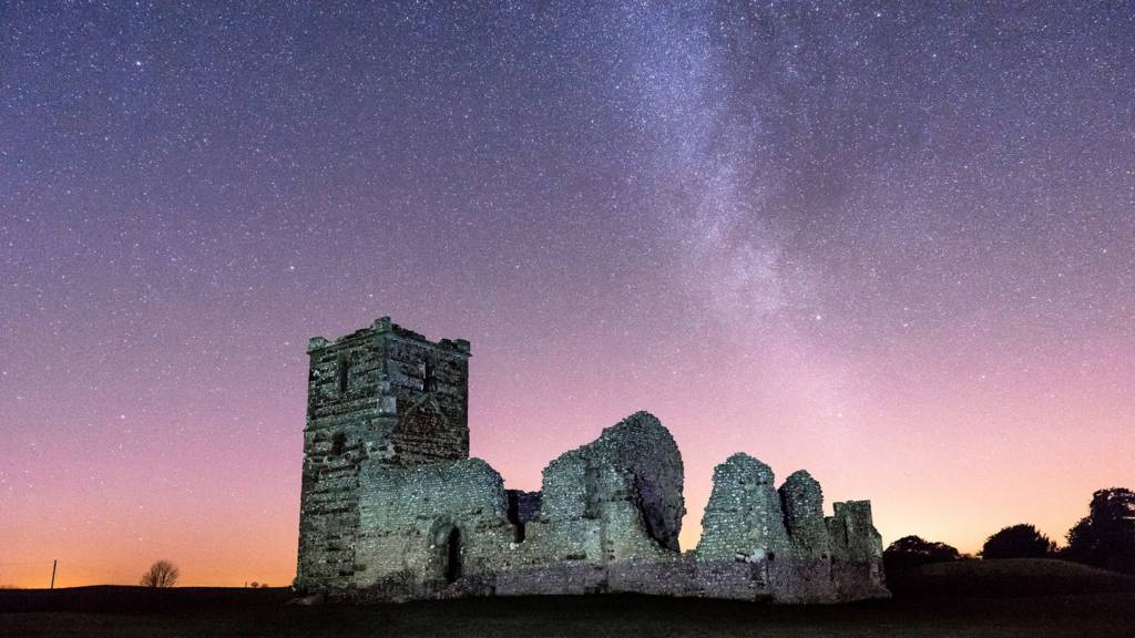 Frosty Night at Knowlton Church
