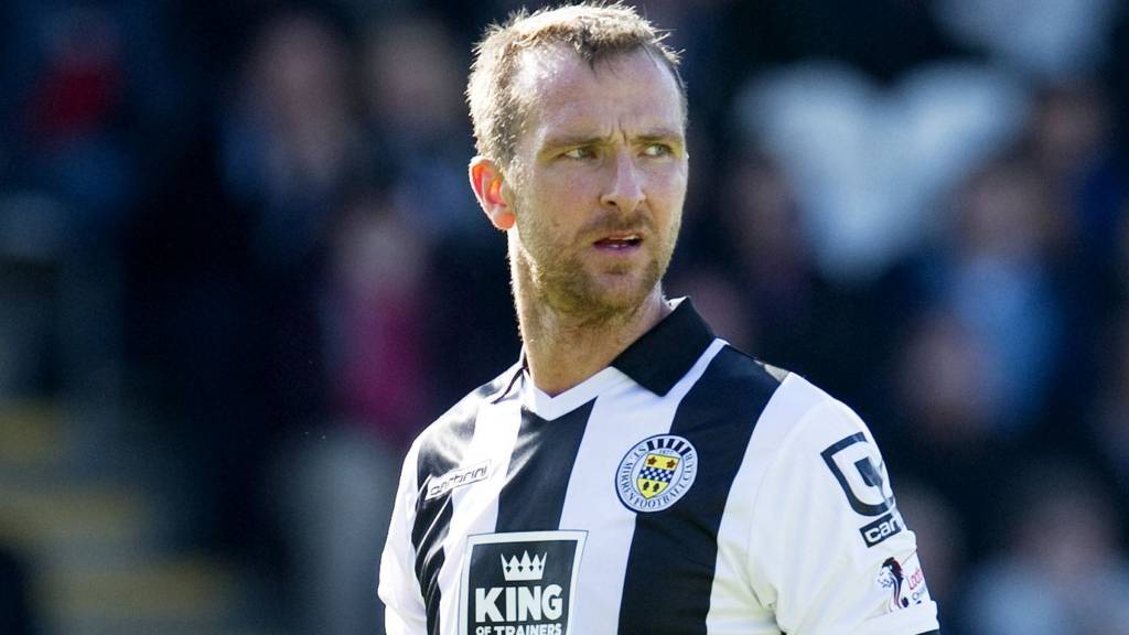 St Mirren defender Andy Webster