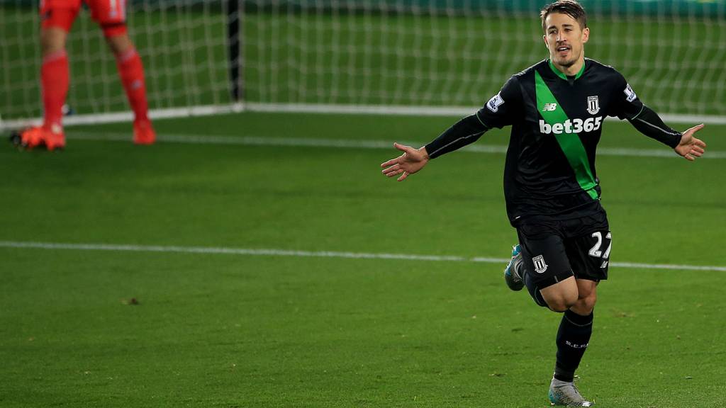 Bojan Krkic celebrates