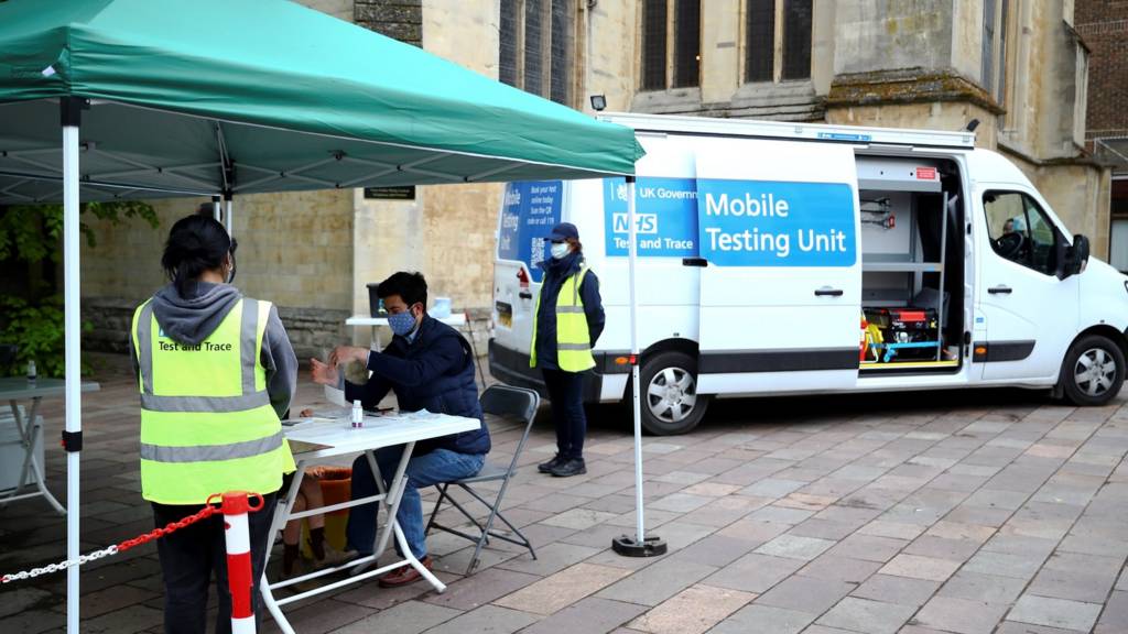 Covid UK positive coronavirus tests pass five million in total BBC News