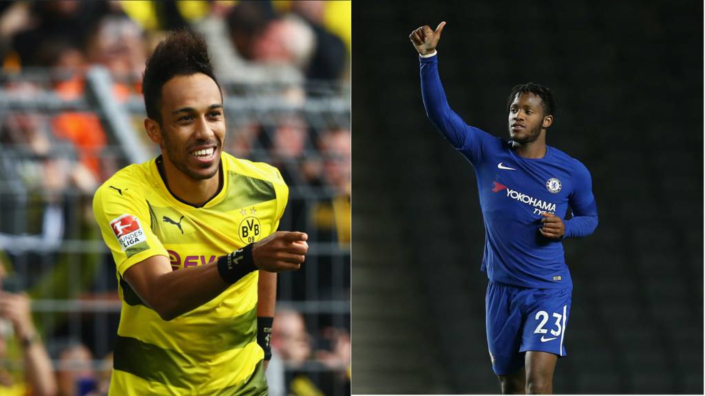 Pierre-Emerick Aubameyang & Michy Batshuayi