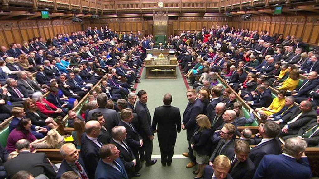 As it happened MPs return to the Commons BBC News