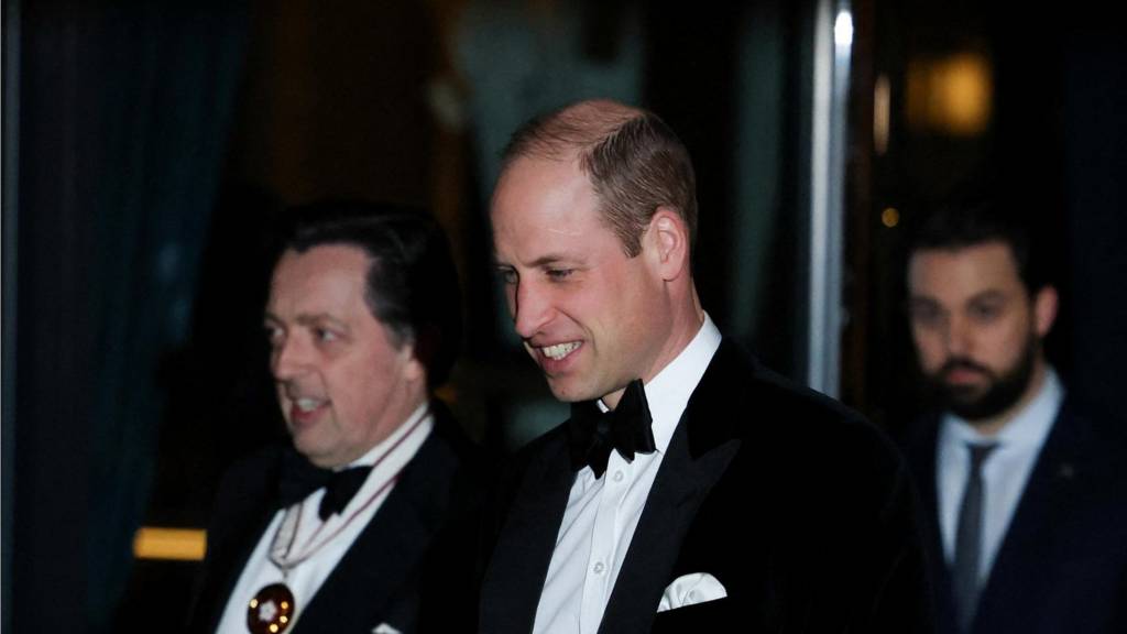 Prince William attends an event for the London Air Ambulance