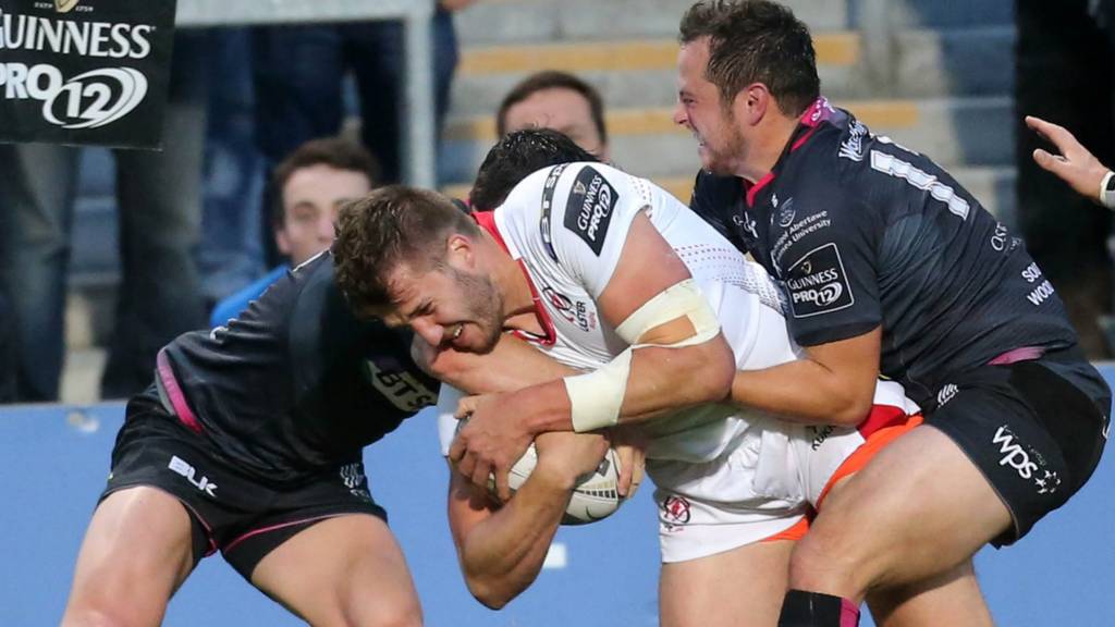 Action from Ulster against Ospreys