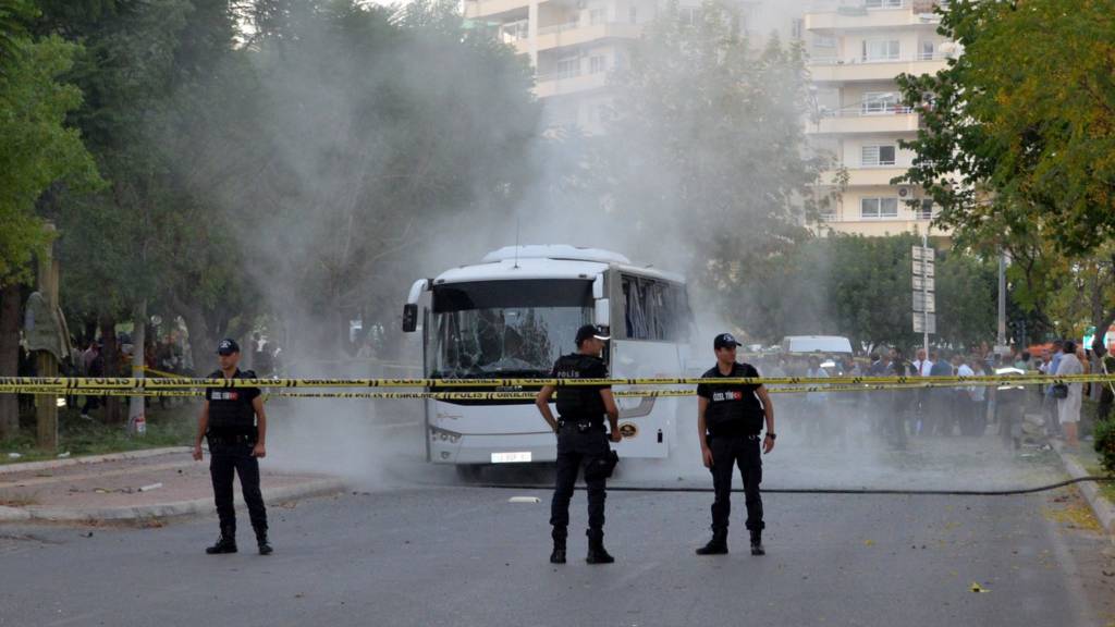 Mersin'de polis kordonu