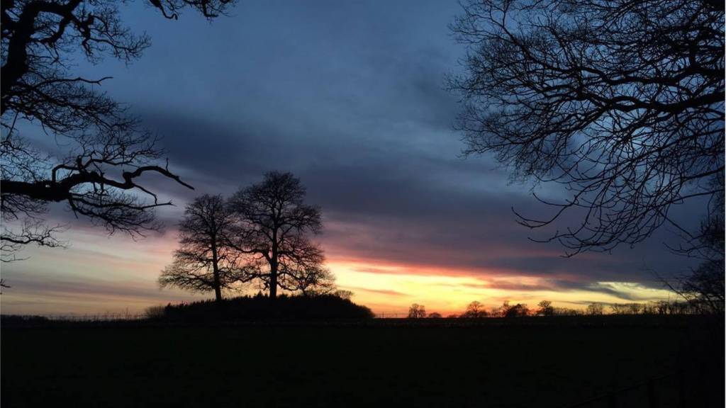 Sunset in Manton, Rutland
