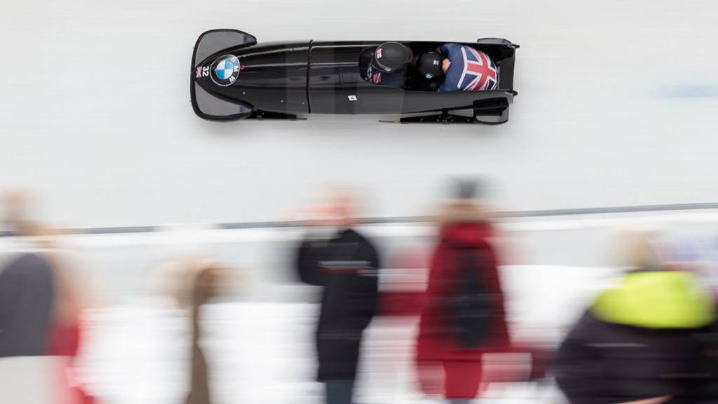GB two man bobsleigh