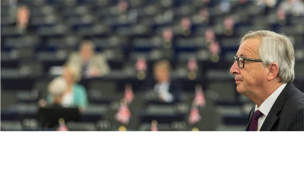 Jean-Claude Juncker at European Parliament