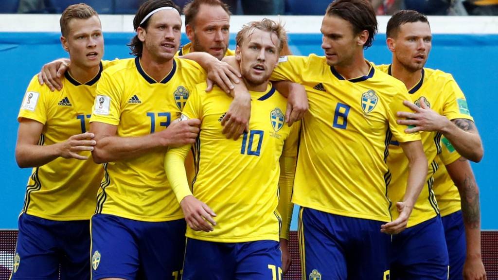 Catchup Fifa World Cup last 16 Sweden v Switzerland Live BBC Sport