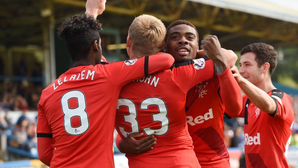 Rangers celebrate